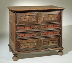Chest of Drawers, Massachusetts, 1680-1700